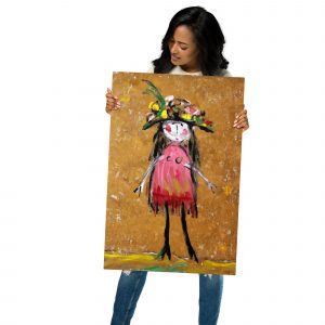 Metal prints - Flower Girl