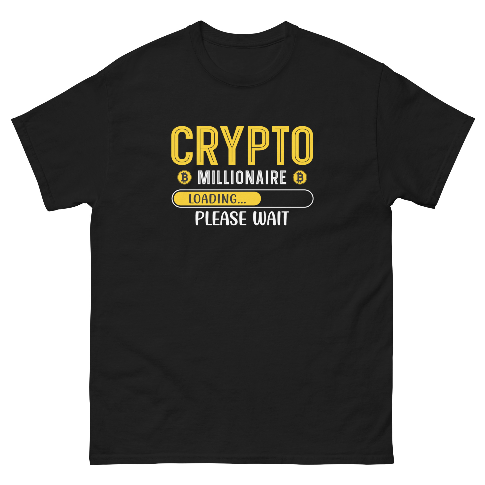 Klassisches Unisex T-Shirt - Crypto Millionaire loading