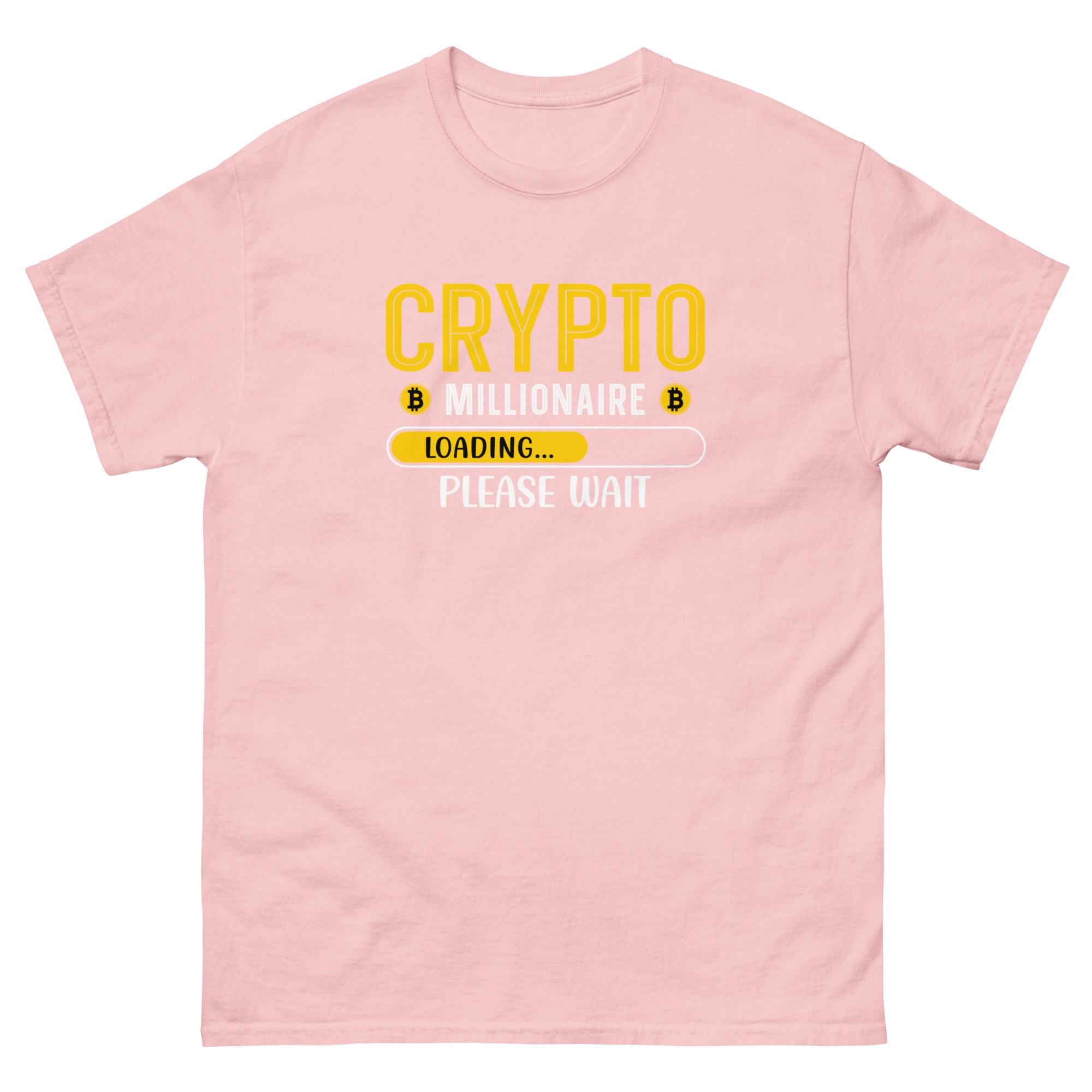 Klassisches Unisex T-Shirt - Crypto Millionaire loading – Bild 31