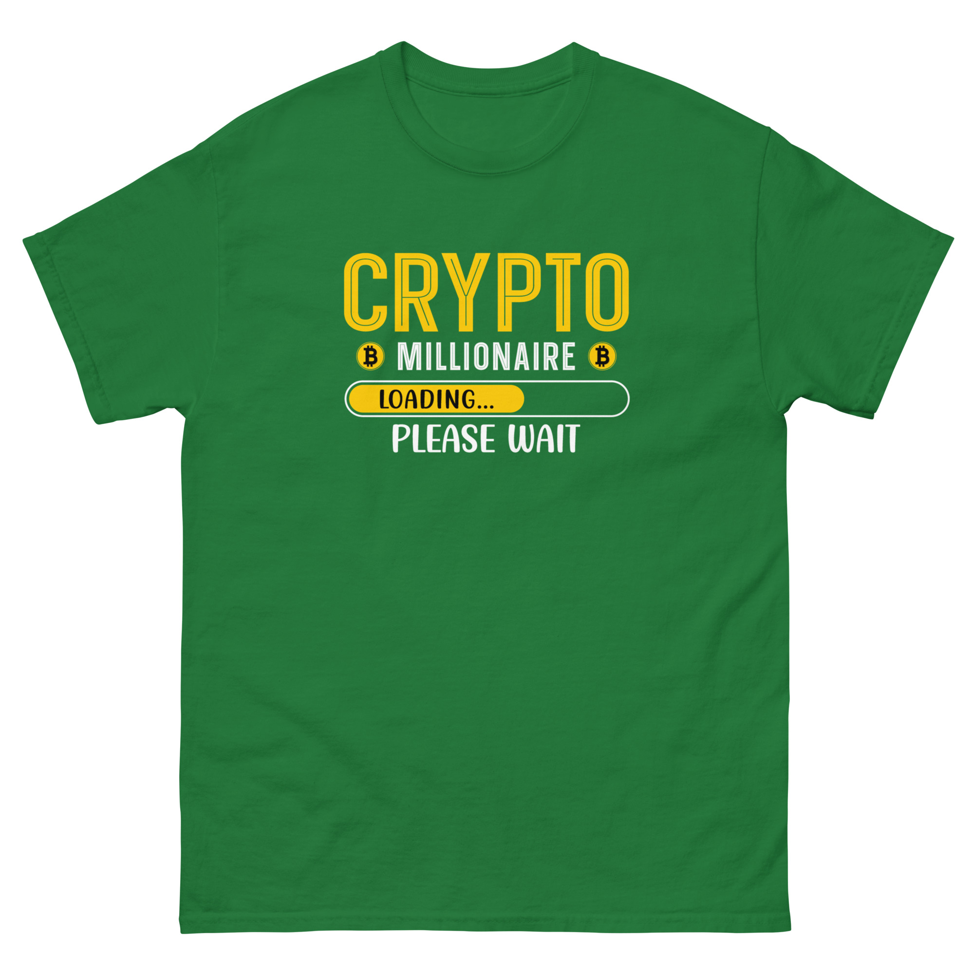 Klassisches Unisex T-Shirt - Crypto Millionaire loading – Bild 17