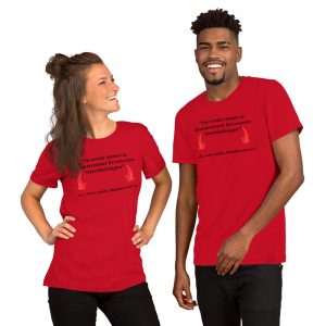 Unisex-T-Shirt - Du wirkst immer so desinteressiert....