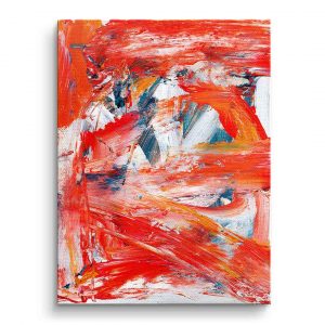 ImmortalorangemoderneabstrakteKunstDruckWandbild