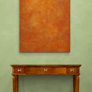 "Window C.Stille 10," Öl auf Leinwand, 130 cm x 97 cm