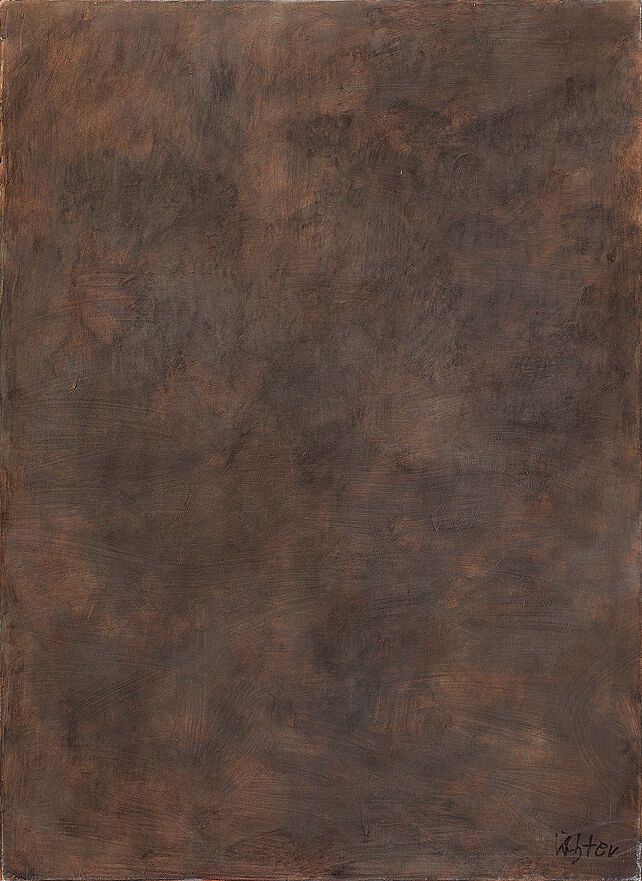 "Window C.Stille 26," oil on canvas, 100 cm x 73 cm