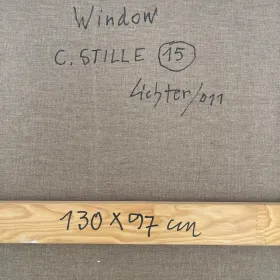 "Window C.Soul 15," Öl auf Leinwand, 130 cm x 97 cm – Bild 3