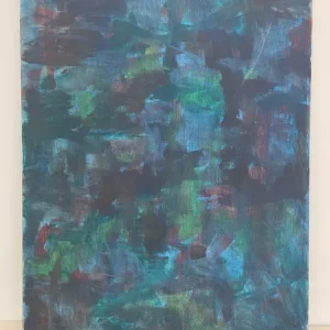 "Window C.Soul 8a," Öl auf Leinwand, 100 cm x 81 cm