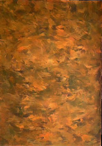 "Window C.Soul 9," Öl auf Leinwand, 116 cm x 89 cm