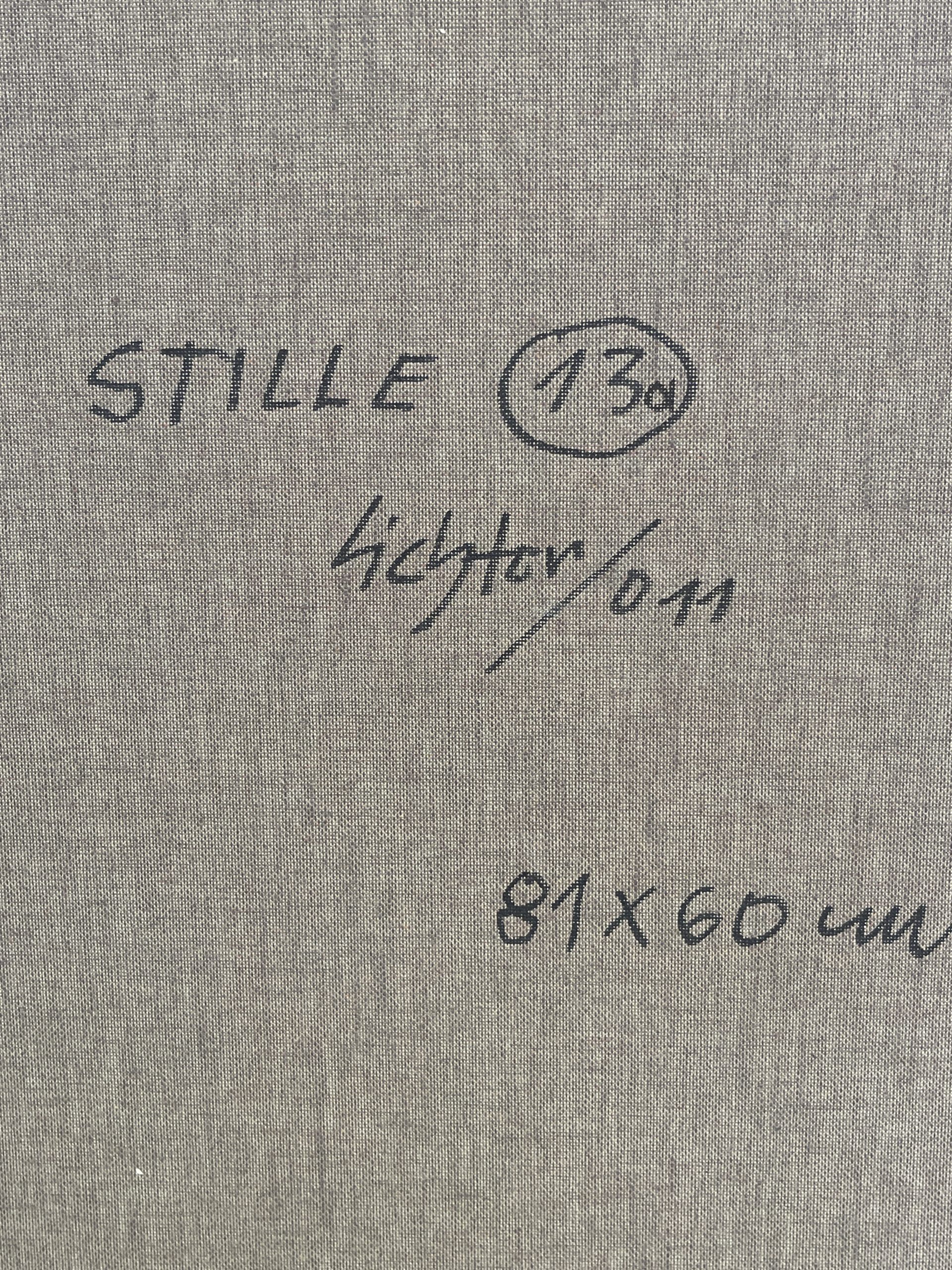 "Window C.Stille 13a", Öl auf Leinwand, 100 cm x 81 cm – Bild 3