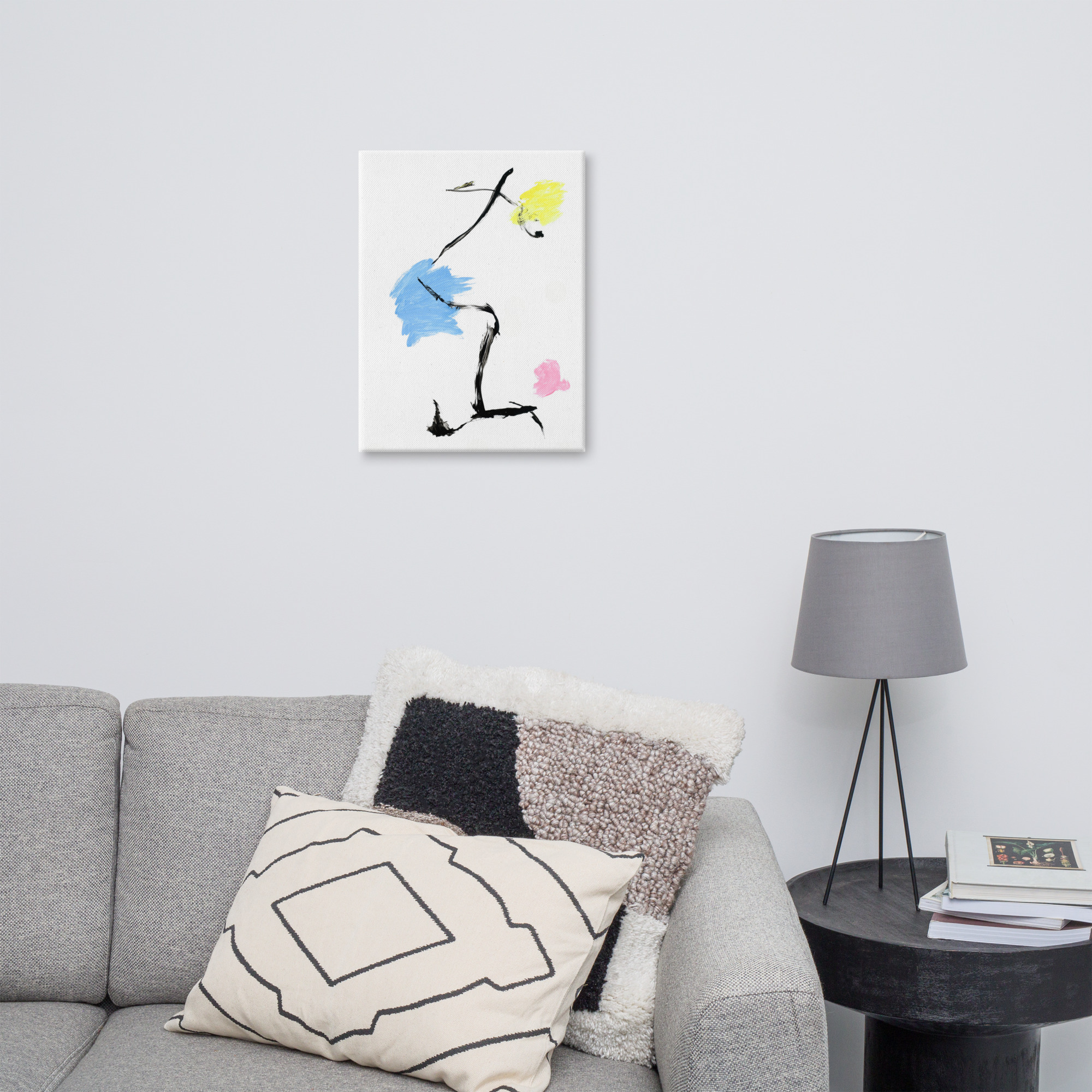 Canvas-Flower blue – Bild 2