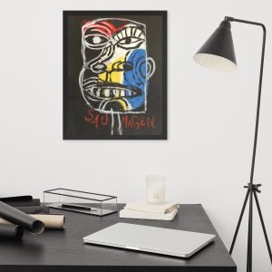Framed poster - Saumagen
