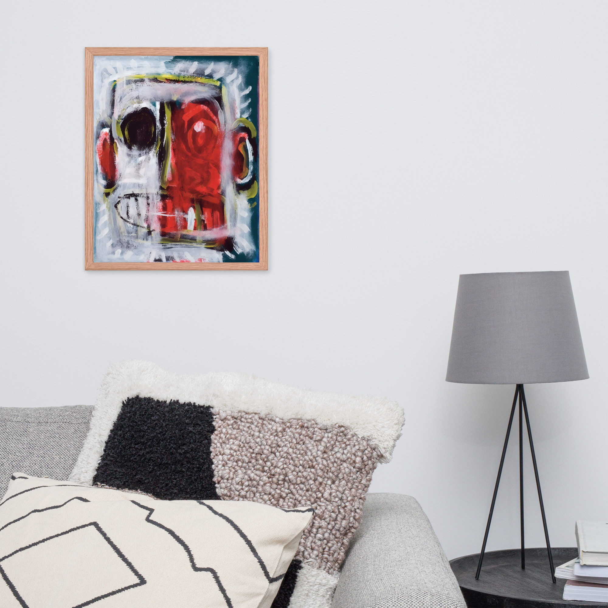 Framed poster - Kopf – Bild 3