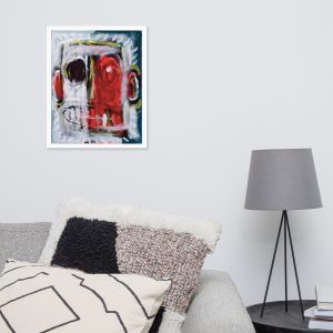 Framed poster - Kopf