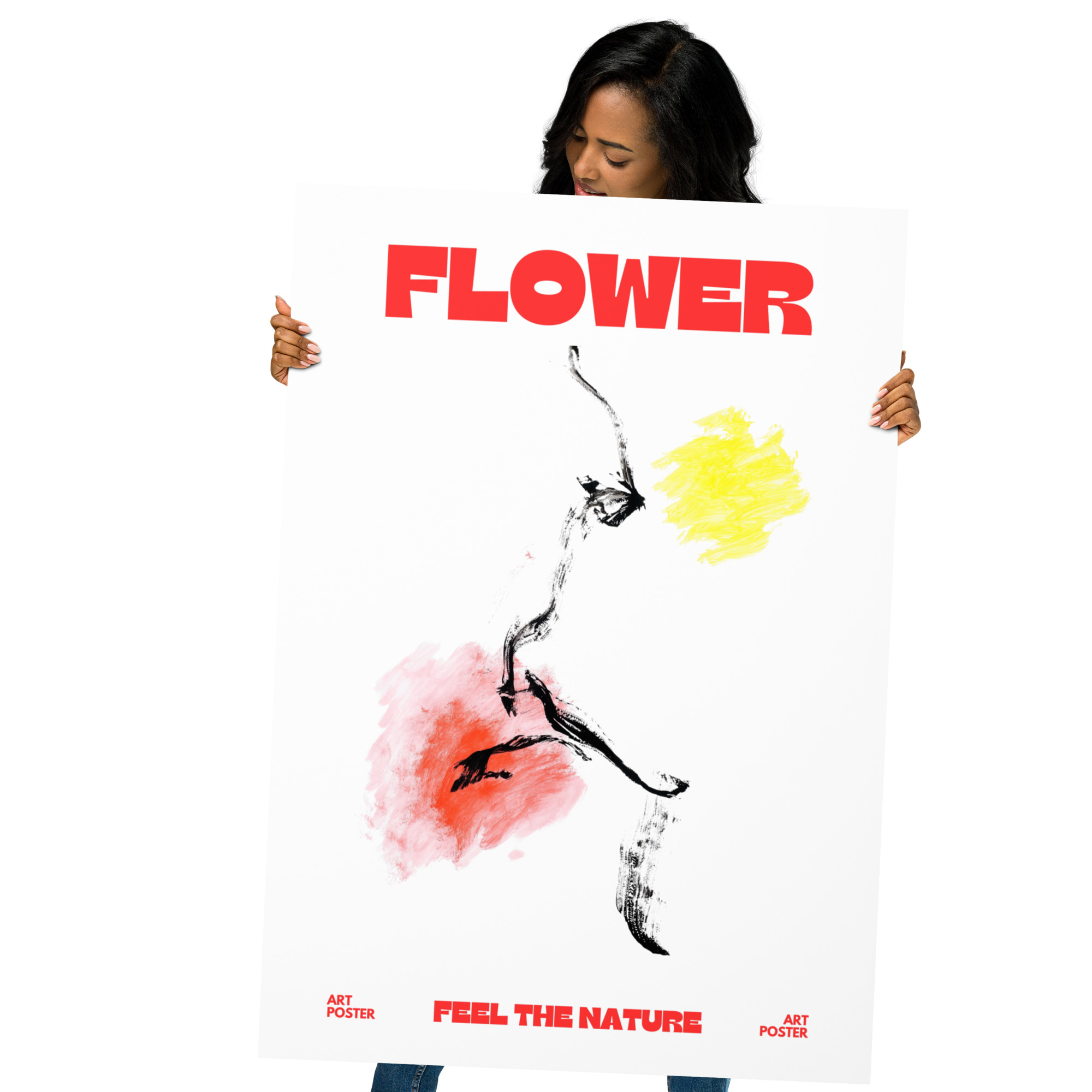 Poster - Flower red – Bild 5