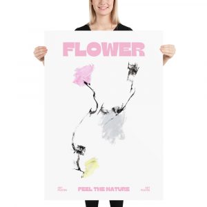 Poster - Flower rosa