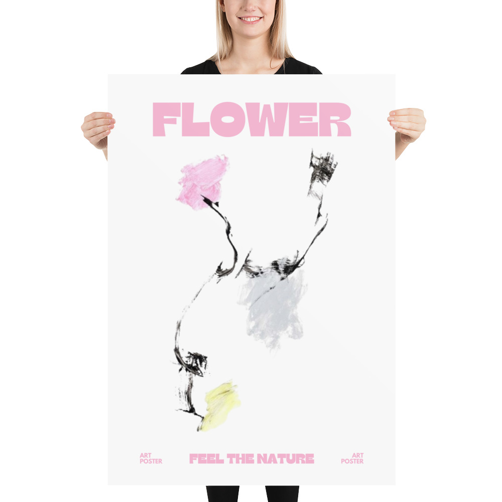 Poster - Flower rosa
