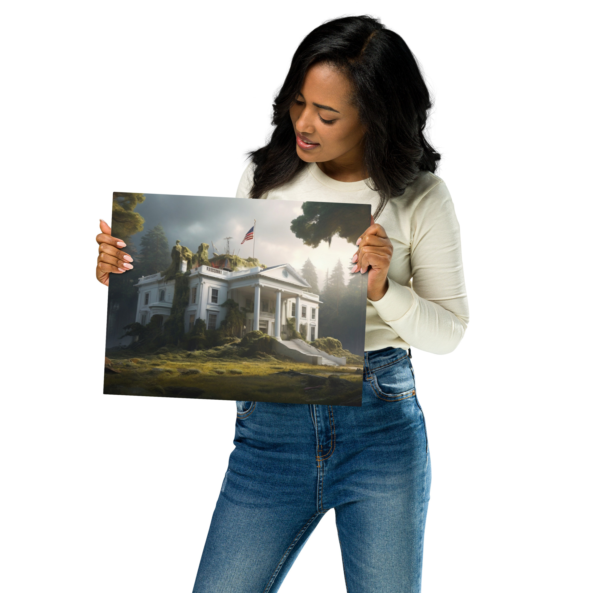 Metal prints - Lost Place The White House