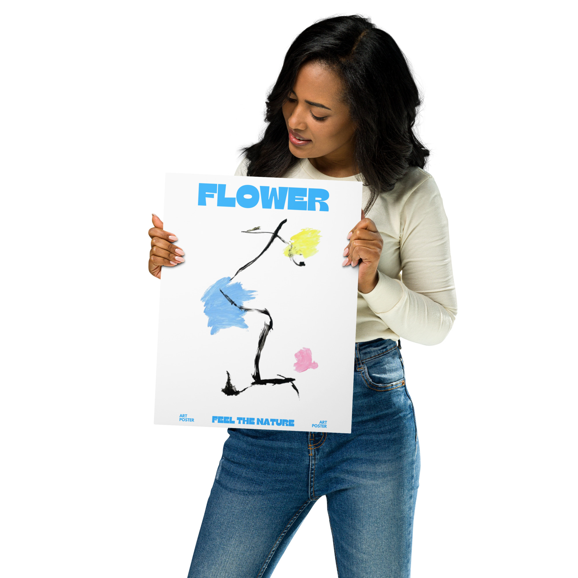 Metal prints - Flower Blue – Bild 3