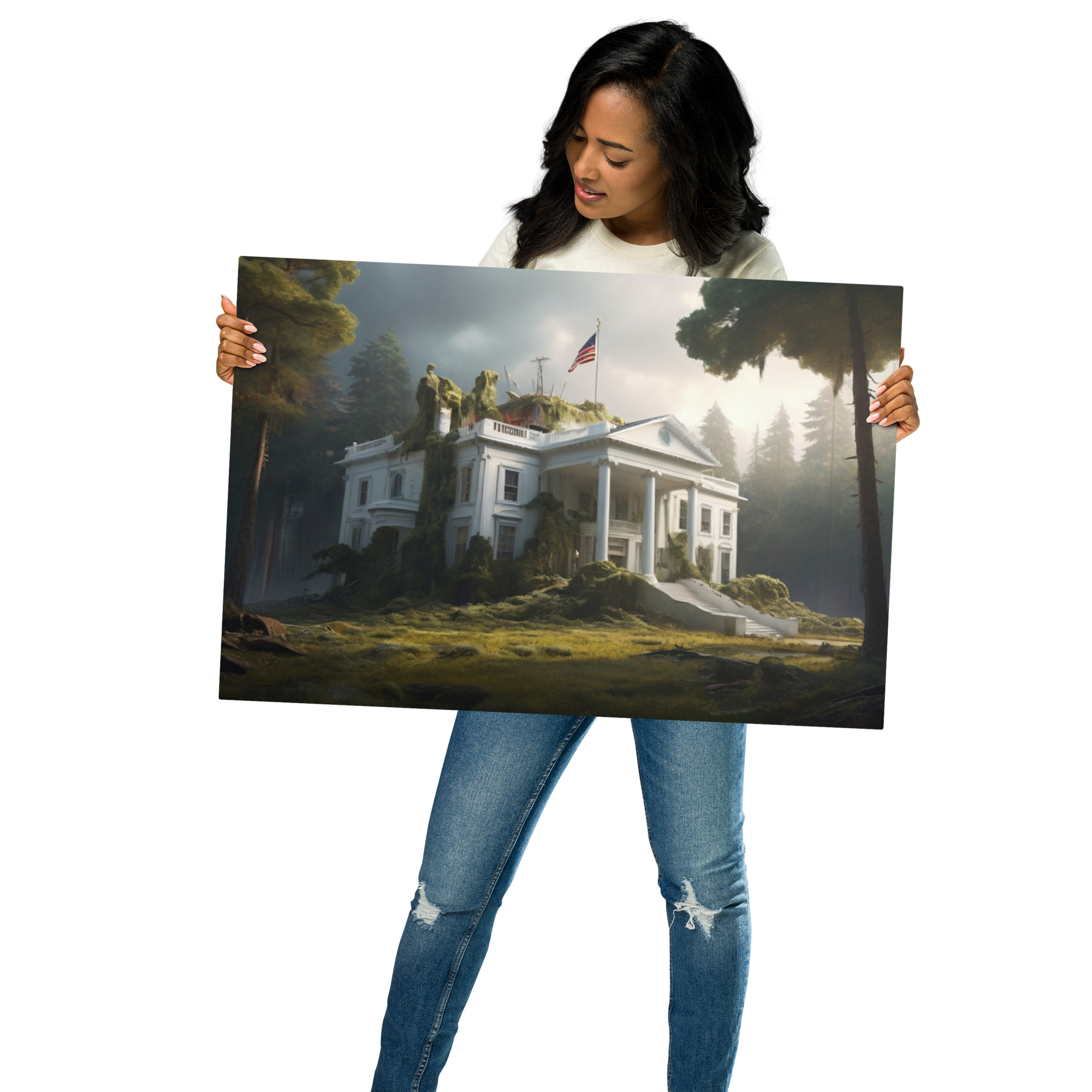 Metal prints - Lost Place The White House – Bild 5