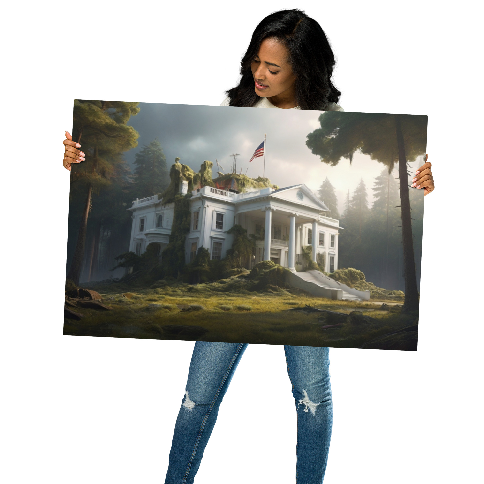 Metal prints - Lost Place The White House – Bild 6